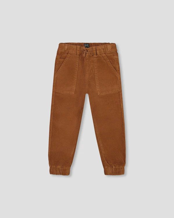 Deux Par Deux - Corduroy Jogger, Size: 12 Months