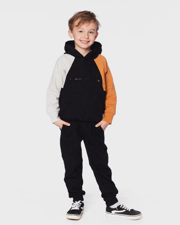 Deux Par Deux - Hoodie with Chest Pocket