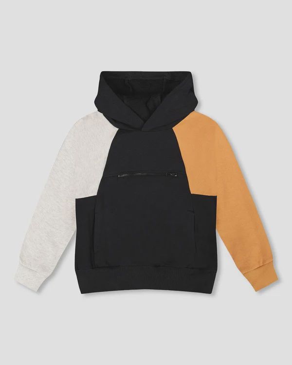 Deux Par Deux - Hoodie with Chest Pocket, Size: 2 Years