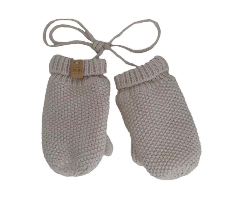 Calikids - Knit Corded Baby Mittens