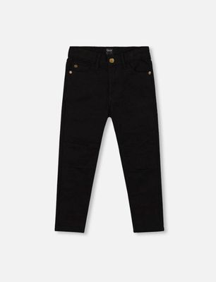 Deux Par Deux - Stretch Twill Black Pants