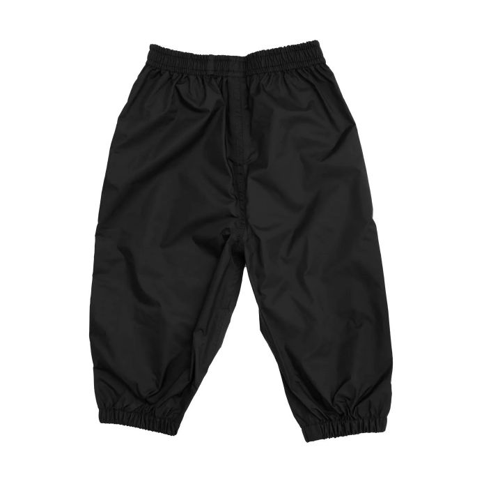 Calikids - Fleece Lined Rain Pants, Colour: Black, Size: 3T