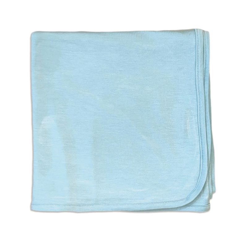 Silkberry Baby - Swaddle Blanket, Colour: Sky Blue