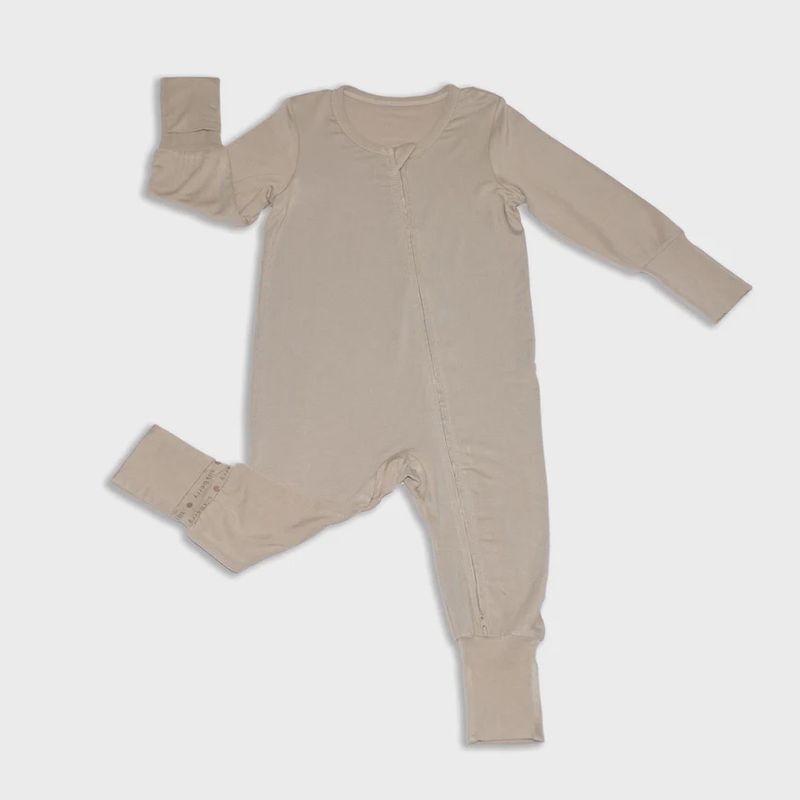 Silkberry Baby - Bamboo Rollover Sleeve Romper