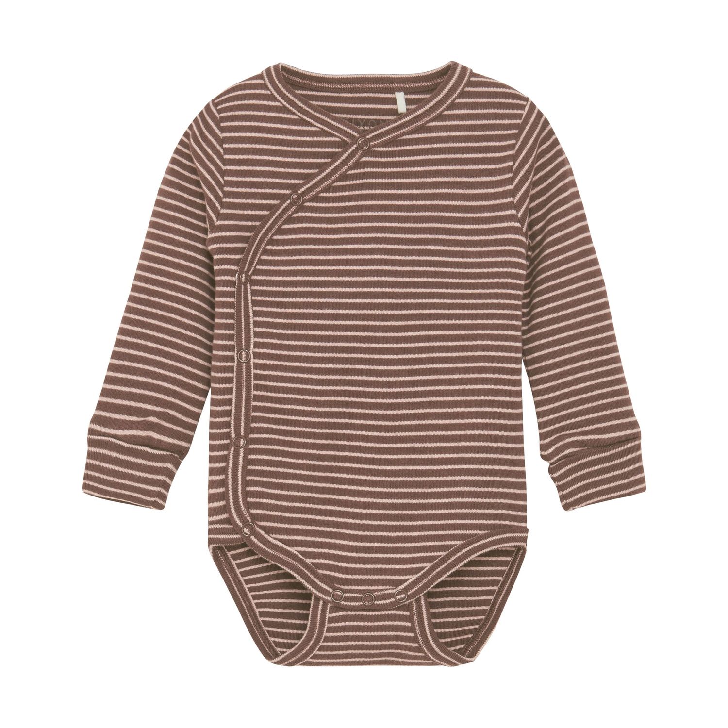 Fixoni - Striped  Bodysuit &amp; Footed Pant Set, Colour: Taupe, Size: Premie