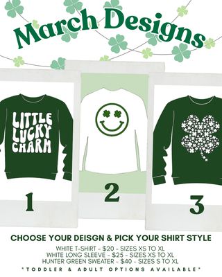 March Theme Shirts