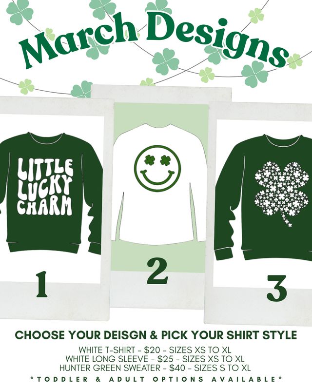 March Theme Shirts