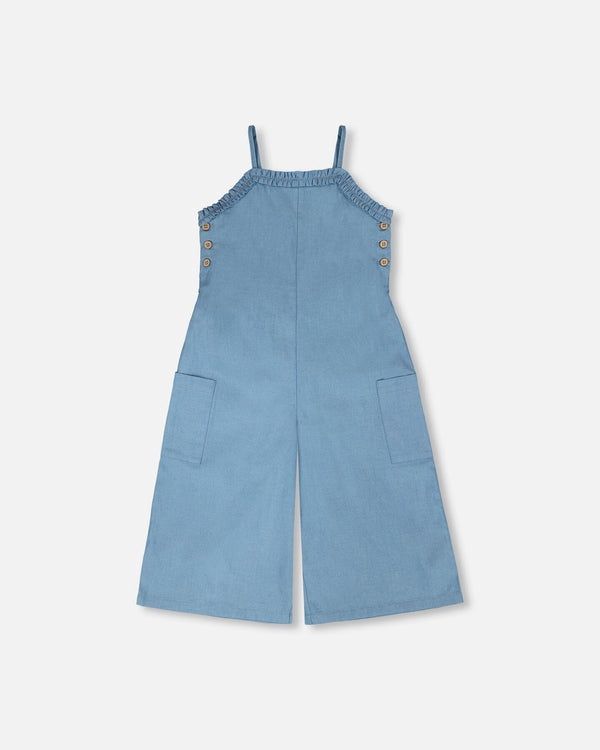 Deux Par Deux - Chambray Jumpsuit