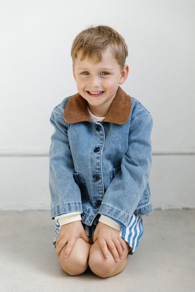 Brunette the Label - Denim Jacket, Size: 6/12 Months