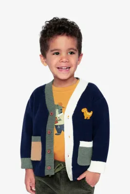 Deux Par Deux - Dino Knit Cardigan