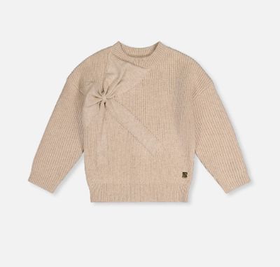 Deux Par Deux - Knit Sweater with Bow