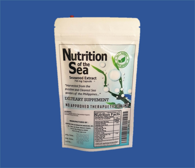 Nutrition of the Sea Capsule 750 mg Pouch of 60&#39;s