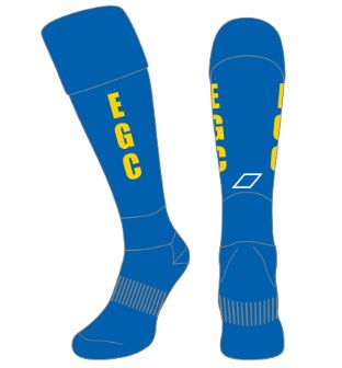 EGC Blue Socks - Adult 14-16
