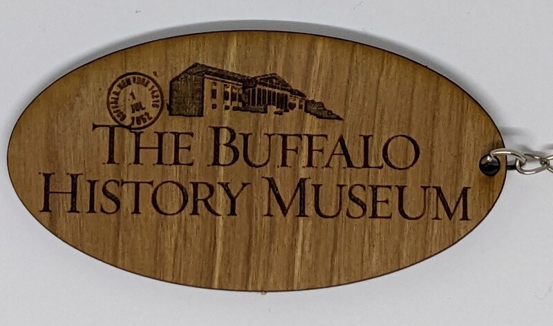 Cherry Museum Logo Keychain