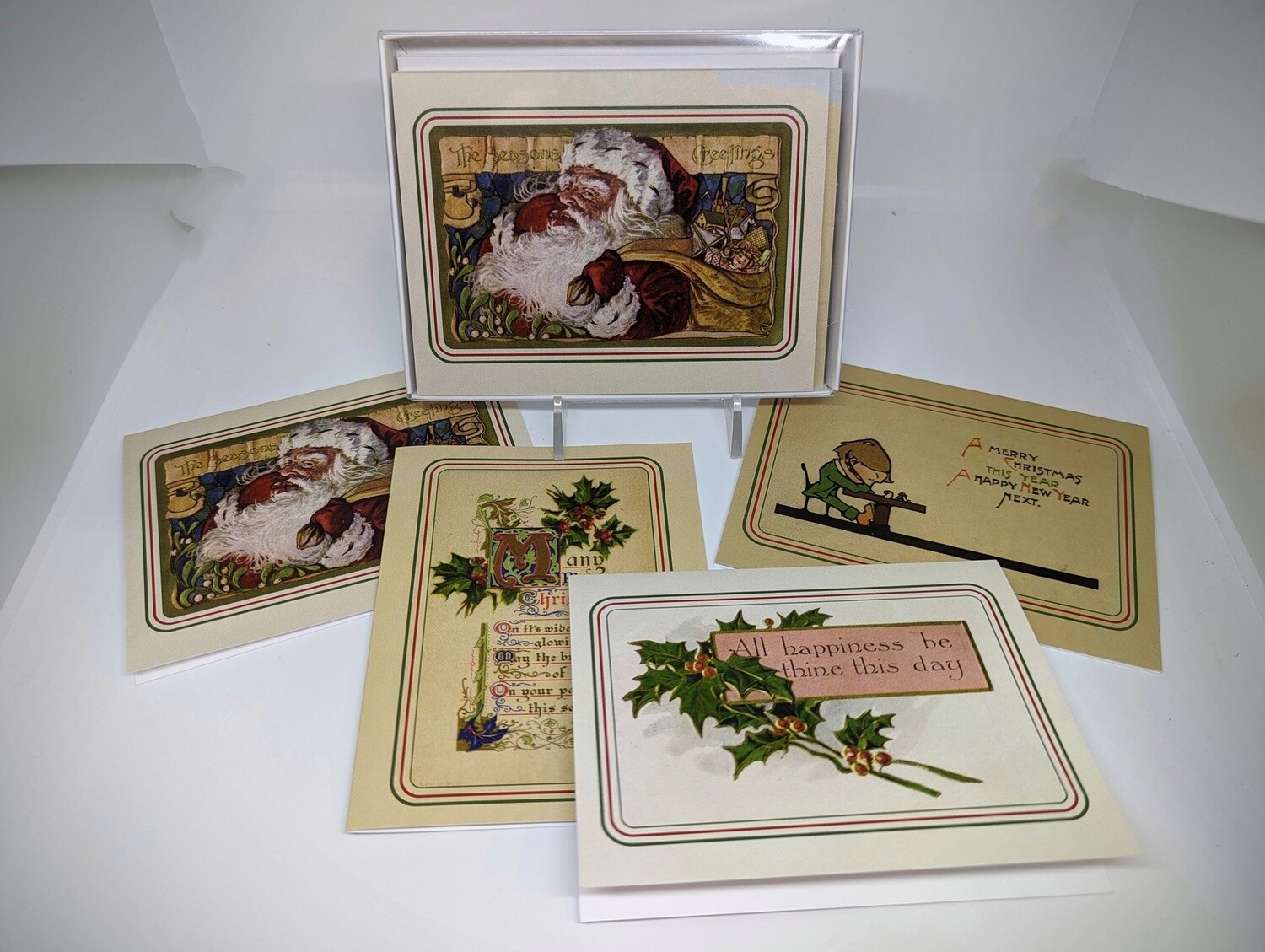 Vintage Holiday Card Set
