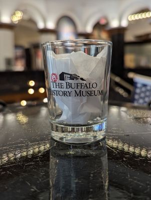 History Museum shot glass