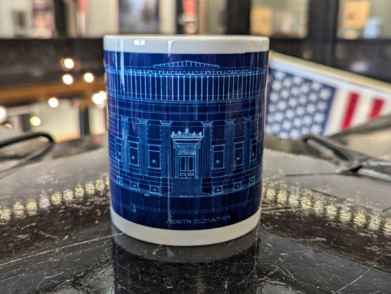 NYS Building Blueprint Mug