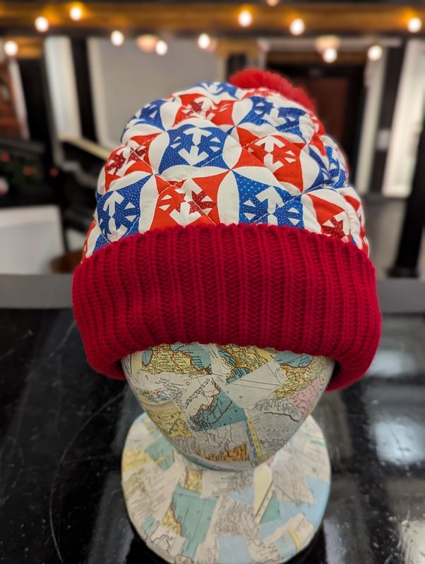 Quilted Puffer Hat
