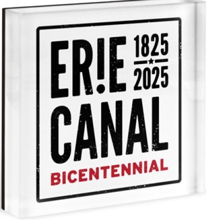 Erie Canal Bicentennial Logo Acrylic Magnet