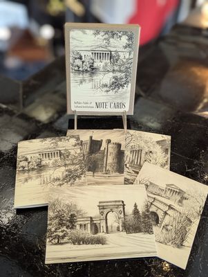 Buffalo's Public &amp; Cultural Institutions Stationary Card Set
