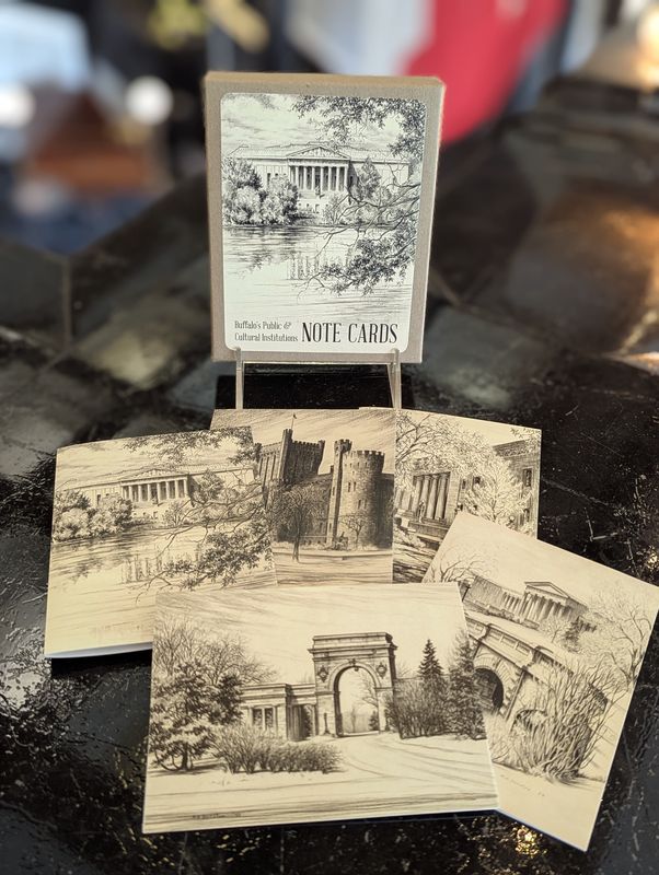 Buffalo&#39;s Public &amp; Cultural Institutions Stationary Card Set
