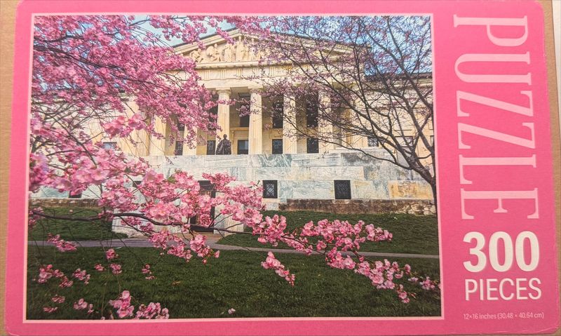 Buffalo History Museum Cherry Blossom Puzzle