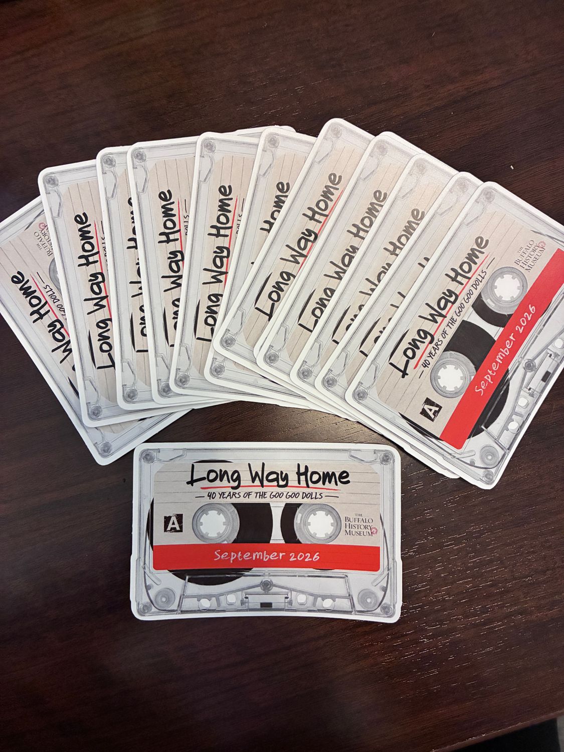 Goo Goo Dolls Cassette Sticker