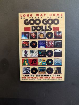 Goo Goo Dolls Wooden Magnet