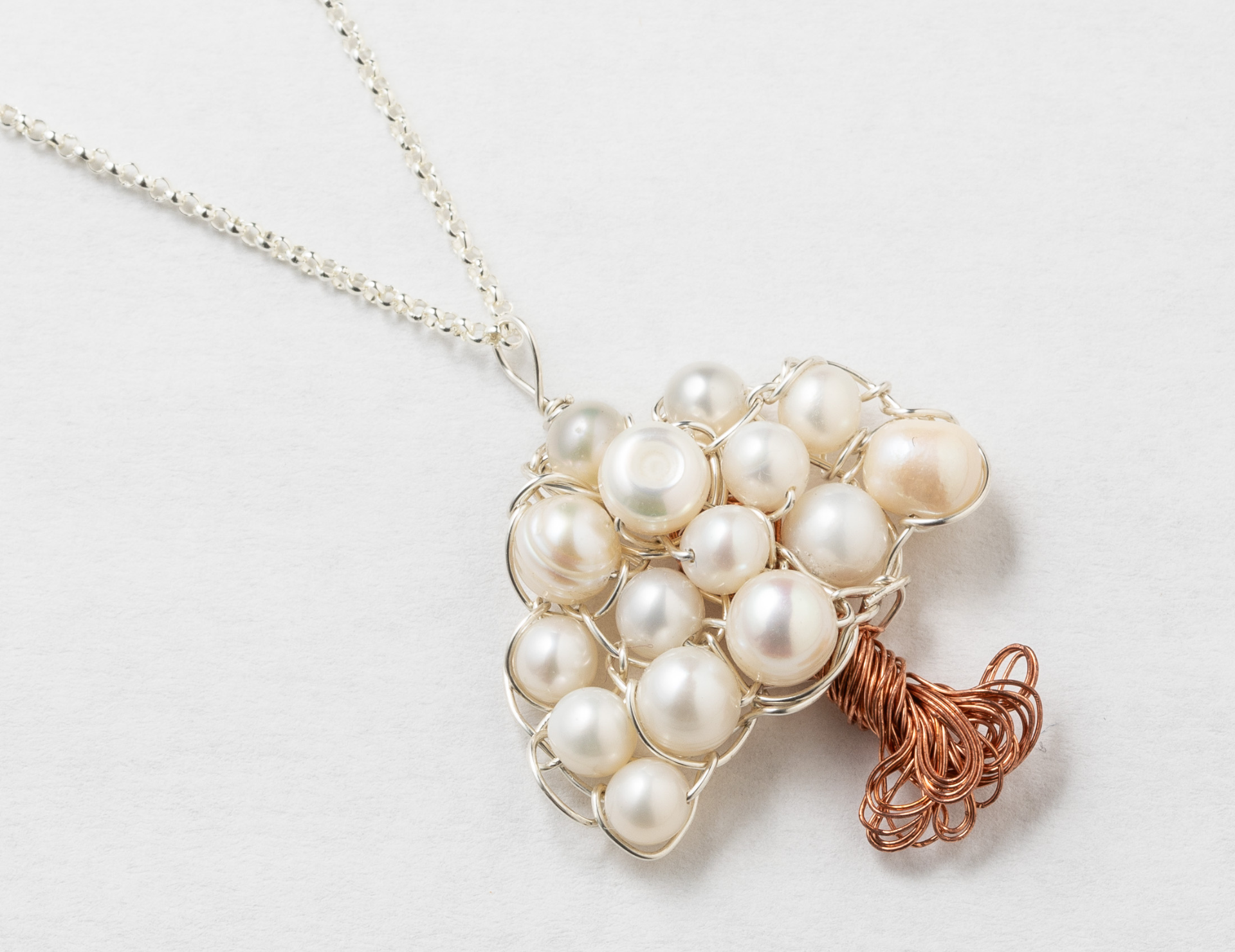 Sea Beauty Tree Necklace