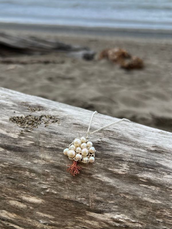 Sea Beauty Tree Necklace