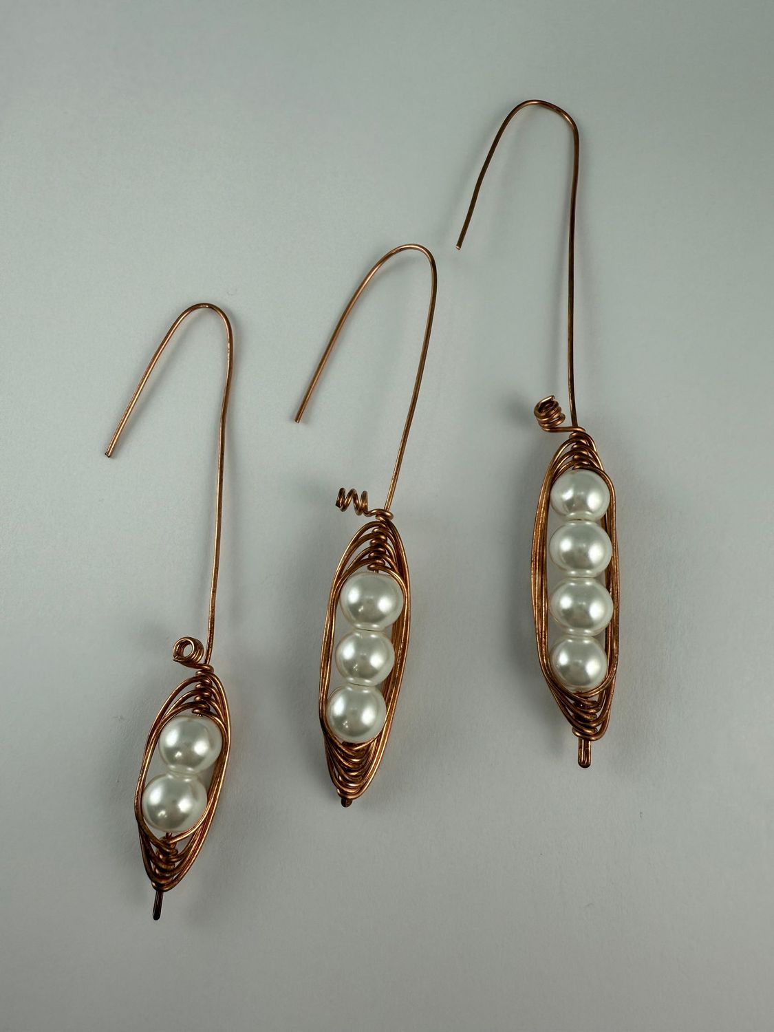Pea Pod Ornaments