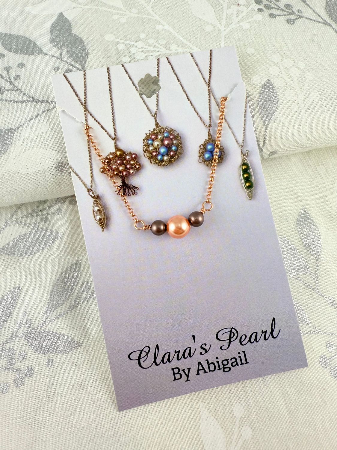 2024 Holiday Necklace - Rose Gold