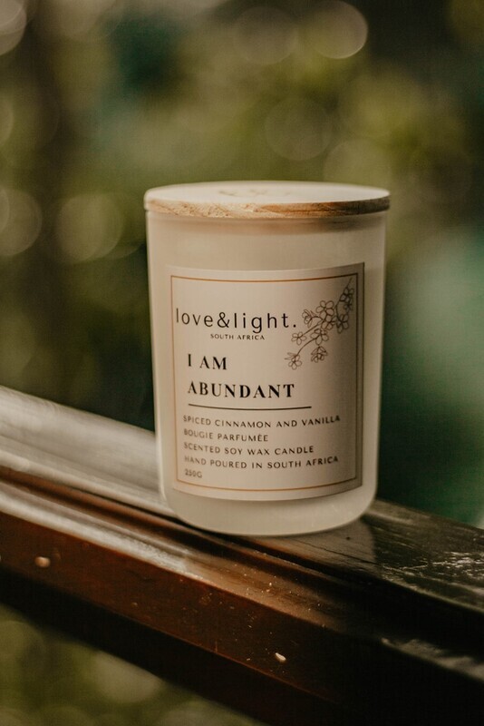 Spiced Cinnamon and Vanilla - I Am Abundant