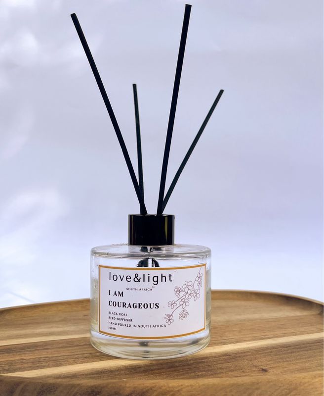 I Am Courageous - Black rose Reed Diffuser