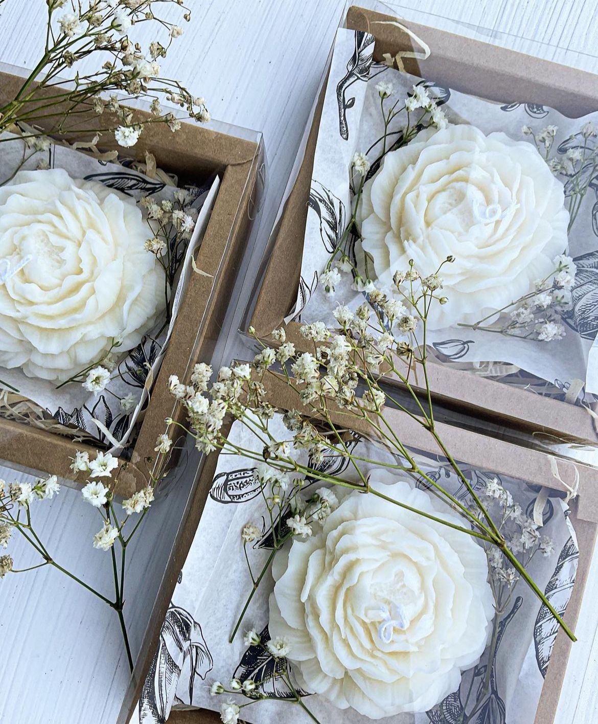 Women’s Month- I Am Worthy Peony Candle Box