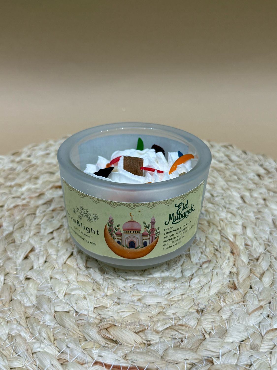 Kheer Soy Candle - Cinnamon &amp; Vanilla