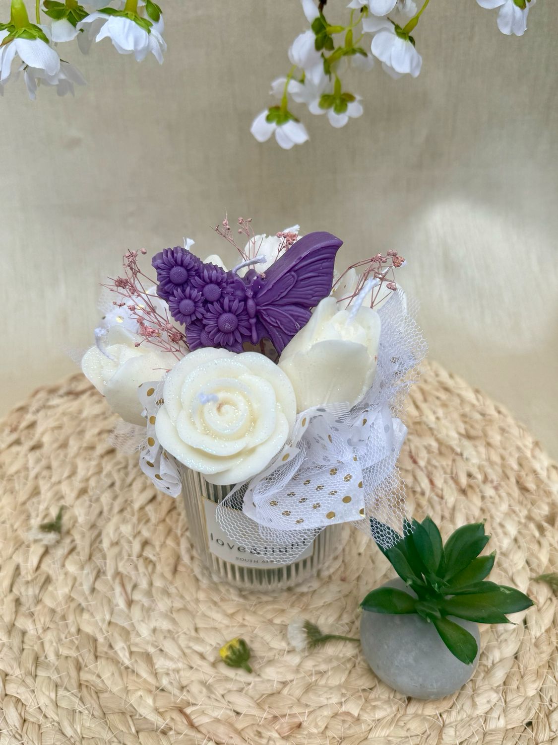 Mother's Day Butterfly Candle Bouquet