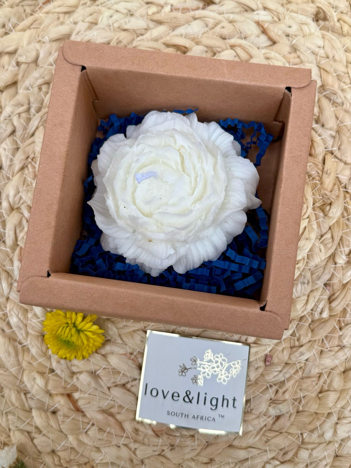Mother's Day Floating Peony Candle