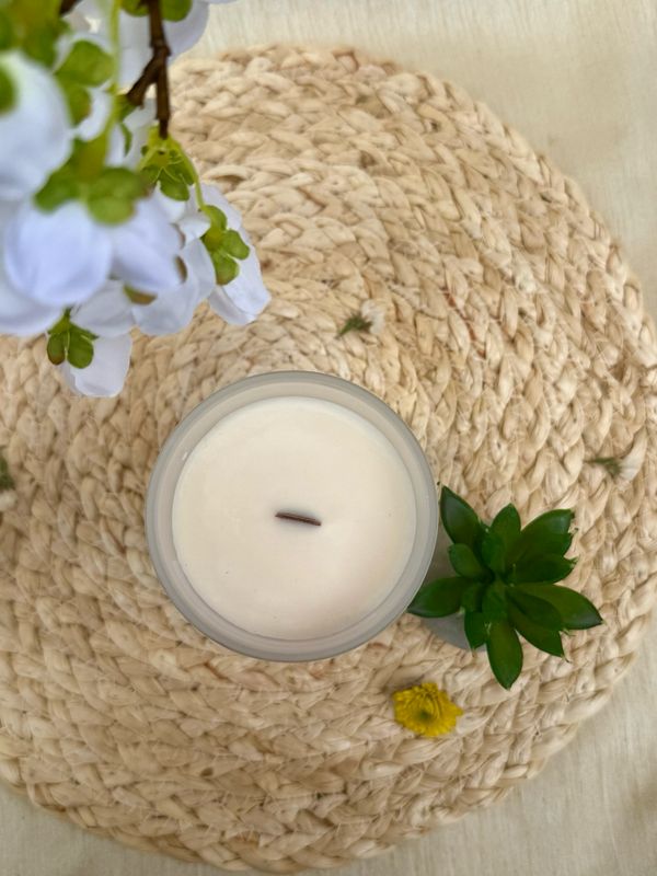 I am Hopeful - Milk &amp; Honey Soy Candle