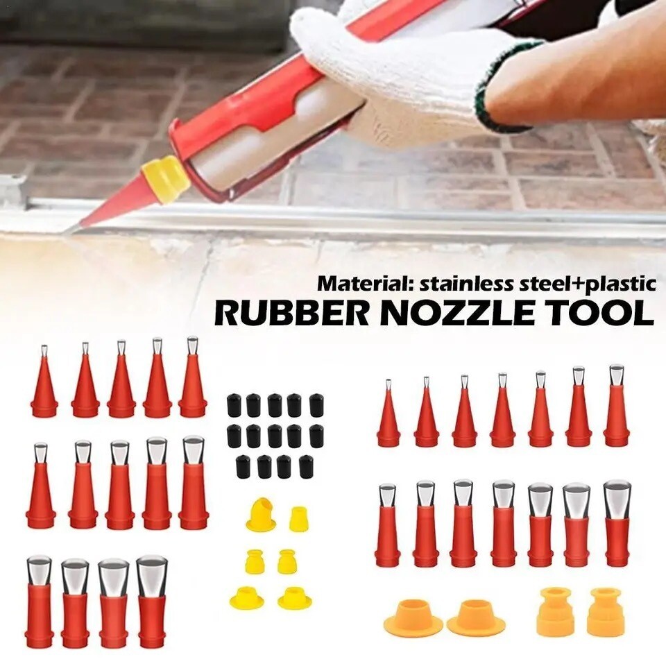 Universal Integrated Rubber Nozzle Tool Kit 20 piece