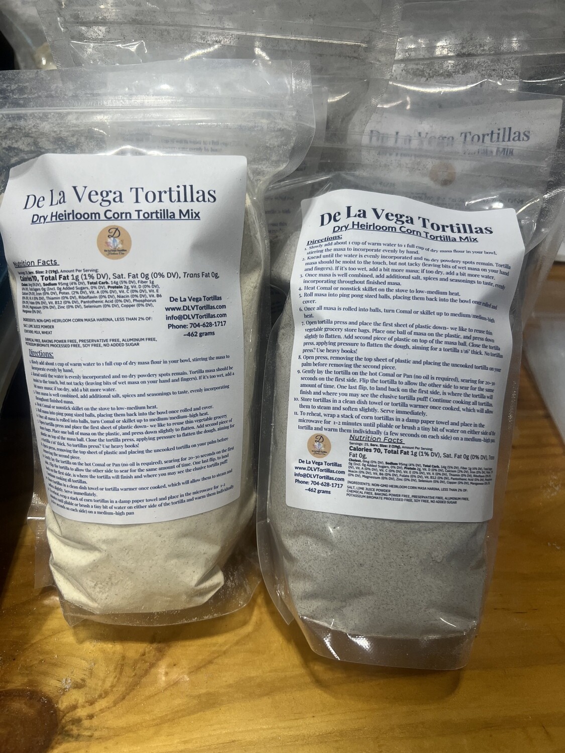Heirloom Corn Tortilla Mix- Just Add Water