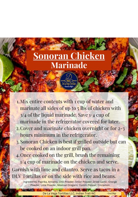Sonoran Chicken Marinade