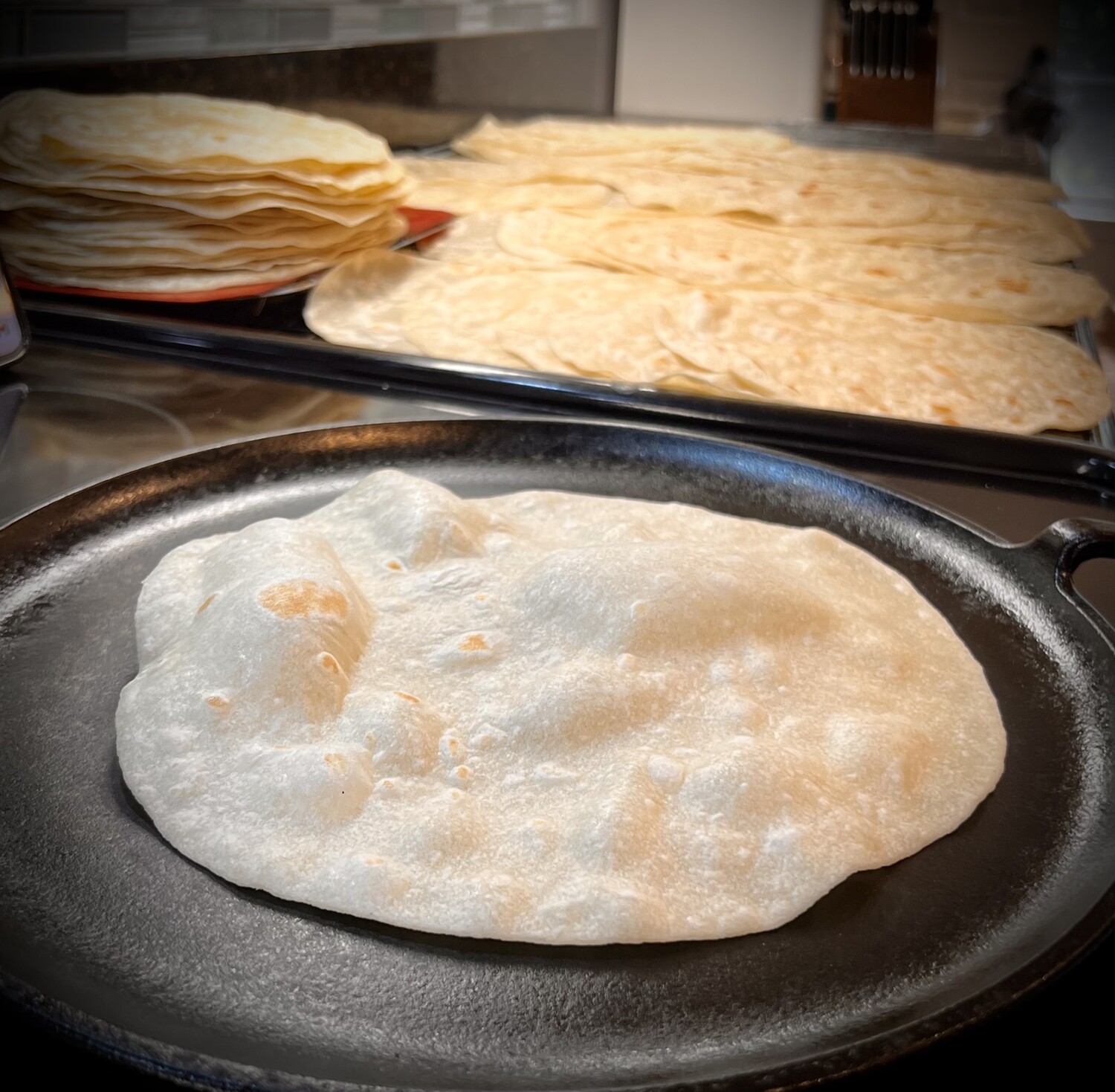 Fresh Flour Tortillas- 10 inch Wrap Size