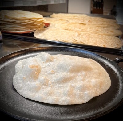 Fresh Flour Tortillas- 10 inch Wrap Size