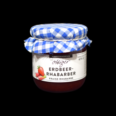 Ottiger Erdbeer- Rhabarber Confiture