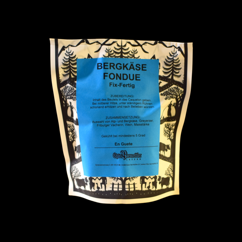 Bergkäse Fondue Fix- Fertig