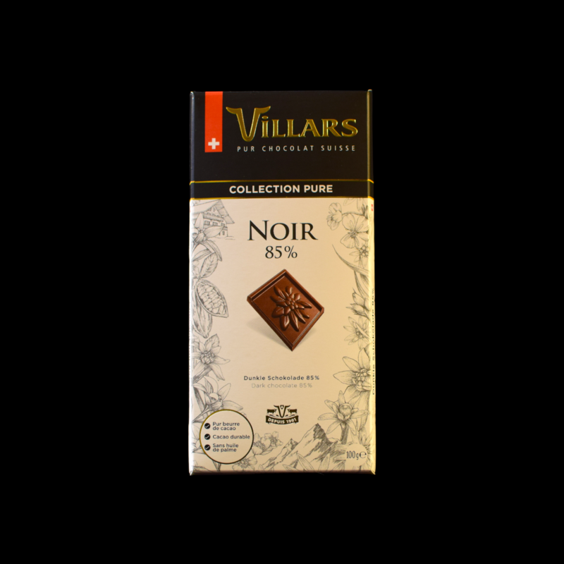 Villars Dunkle Schokolade 85%
