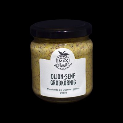 Dijon Senf Grobkörnig