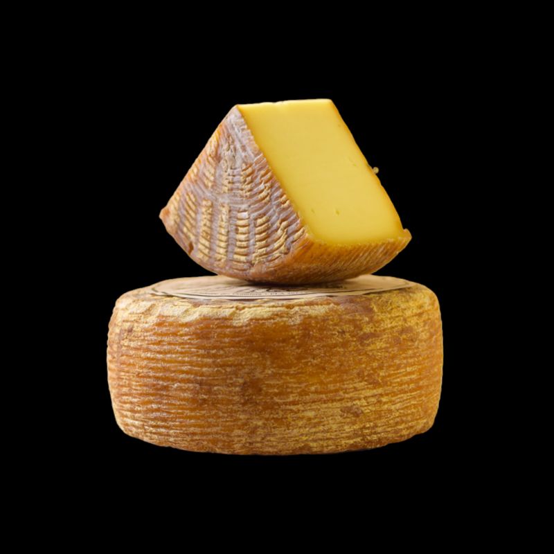Tomme mit Nusslikör