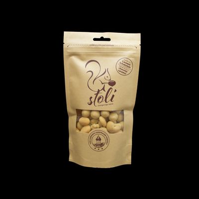 Nuss-Mix mit Caramel Schokolade